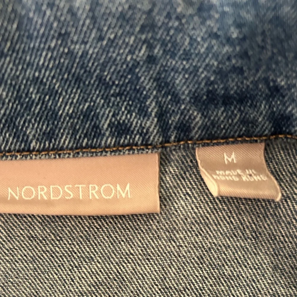 Women’s Nordstrom Denim Jacket Size Medium Jean Jacket - Picture 3 of 5